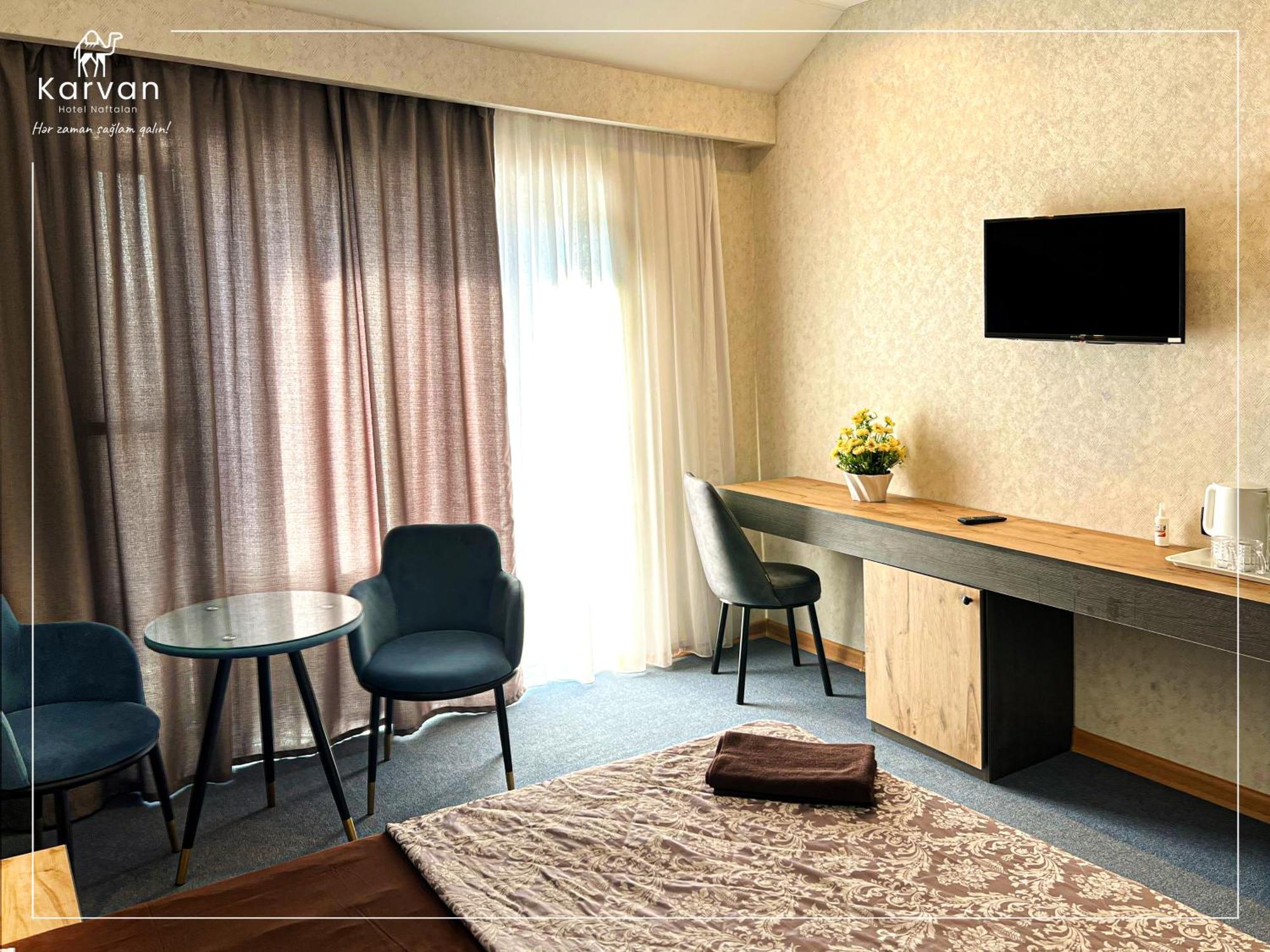 Karvan Hotel-Sanatorium Naftalan Ngoại thất bức ảnh