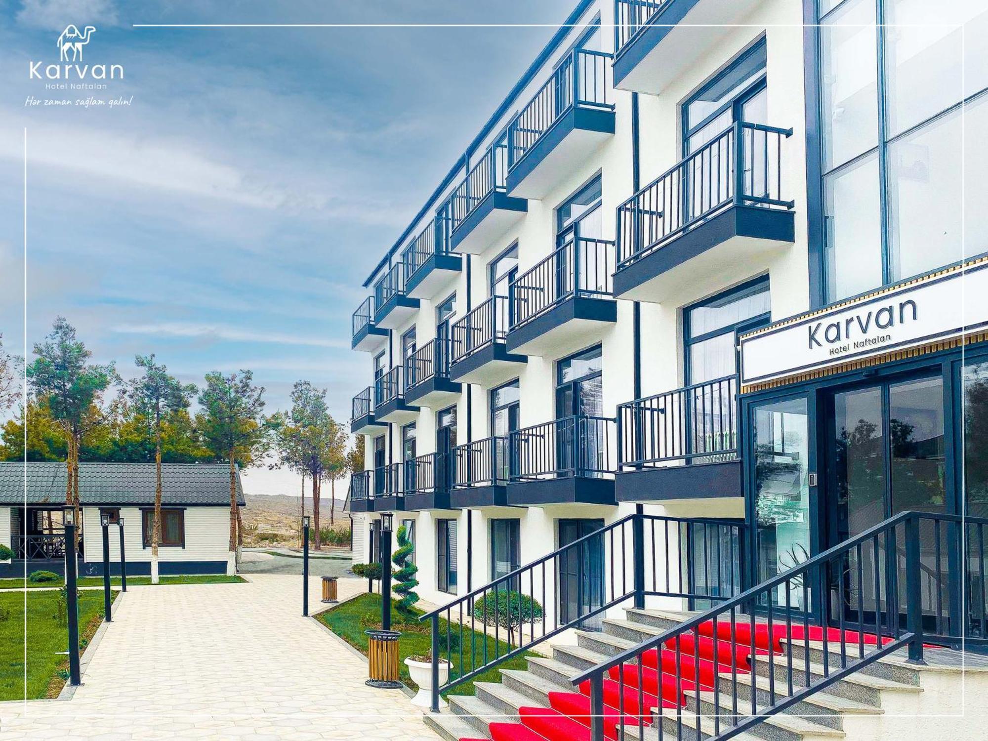 Karvan Hotel-Sanatorium Naftalan Ngoại thất bức ảnh